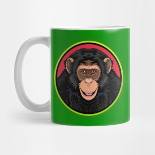 Chimpanzee Circle Mug